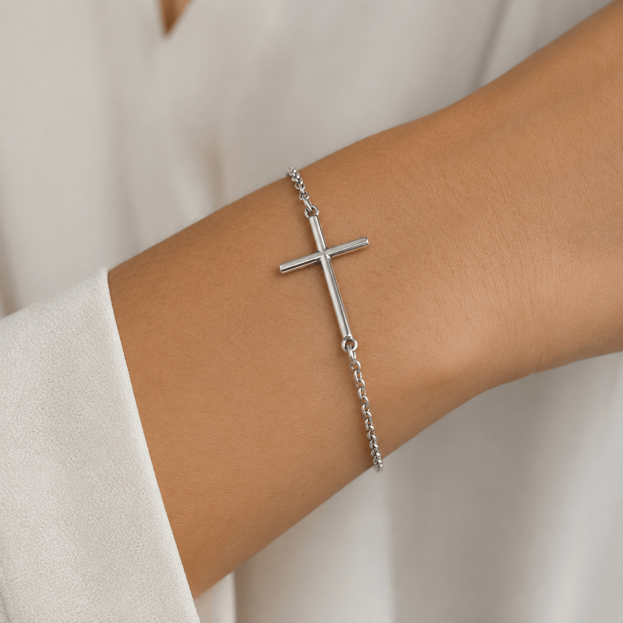 pulsera cruz