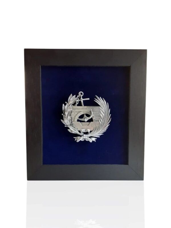 Escudo de Ingeniería Civil.Plateado
