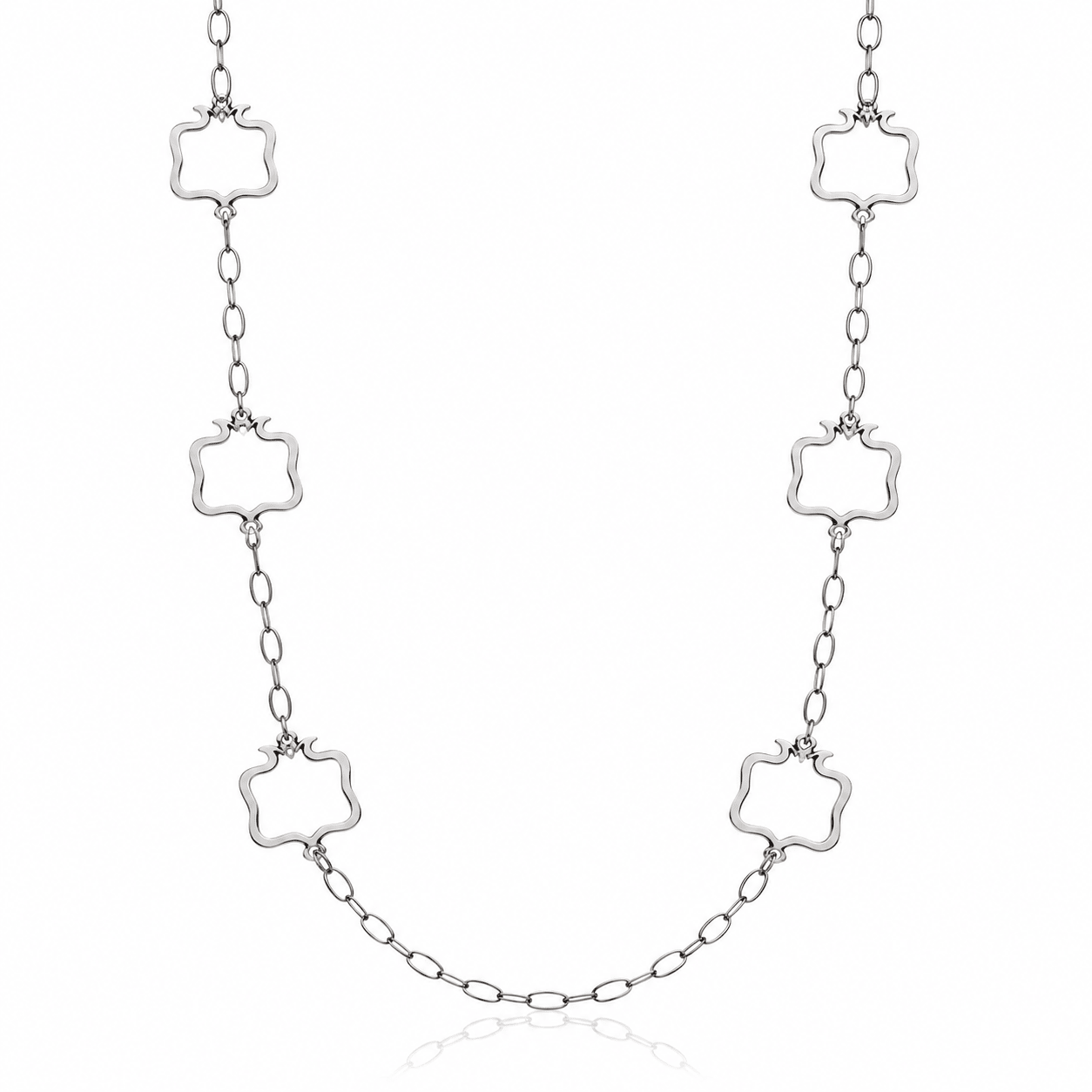 collar granadas caladas